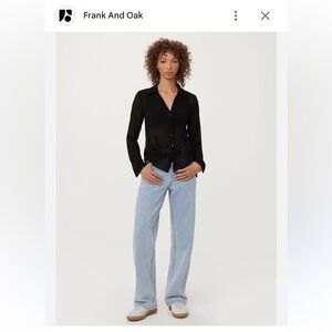 FRANK AND OAK BUTTON DOWN SHIRT